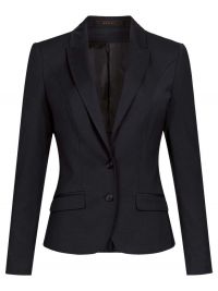 Damen Blazer Slim Fit Schwarz
