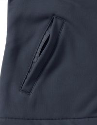 Dunkelblaue Softshelljacke Damen