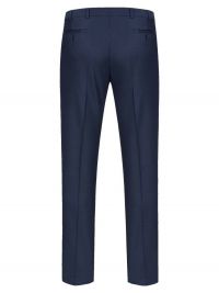 Moderne Businesshose Herren Dunkelblau – Regular Fit, elastischer Bund, Stretch-Material, ideal für Büro, Verkauf und Messen – GREIFF Modern 37.5 Kollektion