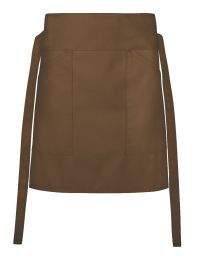 Kurze Schürze Braun