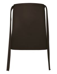 Kurze Schürze in Chocolate Braun