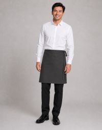 Kurze Schürze in Lava Grau
