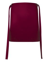 Bistroschürzen in Kirschrot