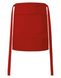 Kurze Schürzen Rot besticken