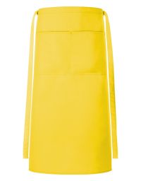 Gelbe Bistro Schürze Taschen
