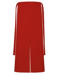 Lange Schürze Rot