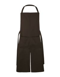 Latzschürze in Chocolate