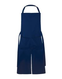 Latzschürze in Blau