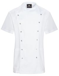 Servicjacke Herren Weiß