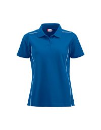 Damen Poloshirt in Blau, tailliert, für Beruf & Freizeit