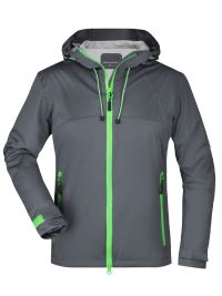 Outdoor Jacke Damen Dunkelgrau