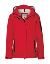 Kapuzenjacke Damen Rot