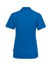 Funktions Poloshirt Damen mit weißer Knopfleiste für Verkauf und Pflege
