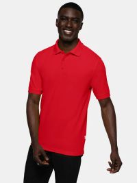 Polo Shirt Herren Rot