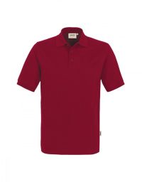 Polo Shirt Herren Weinrot