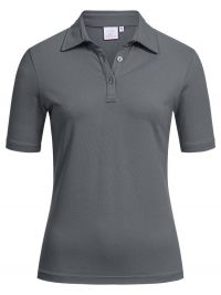 Damen Poloshirt Grau