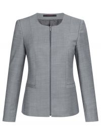 Rundhals Blazer Casual Fit