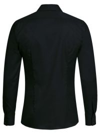 Schwarzes Slim Fit Hemd