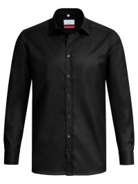 Herrenhemd Schwarz