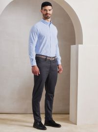 Chino Jeans Herren Dunkelgrau