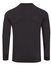 Langarmshirt Herren Schwarz