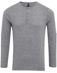 Langarmshirt Herren Grau