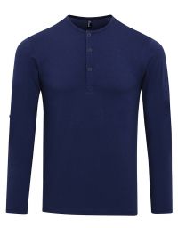 Langarmshirt Herren Blau