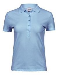 Arbeits Poloshirt Hellblau