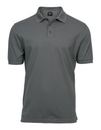Poloshirt Herren Stretch Grau