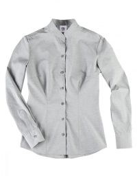 Damenbluse mit Stehkragen