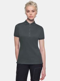 Graues Damen Poloshirt