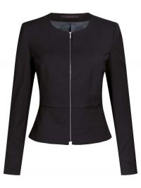 Kurzblazer Damen Schwarz