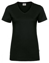 Arbeits Arbeits T-Shirt Schwarz Damen