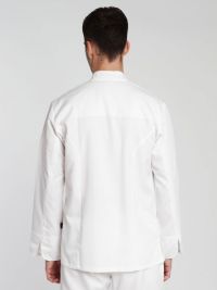 Moderne Kochjacke Herren Weiß