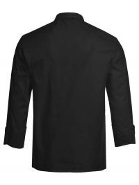 Kochjacke Herren Schwarz Langarm