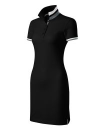 Elegantes Polokleid in Schwarz