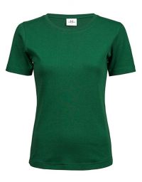 T-Shirt Rundhals Damen Grün