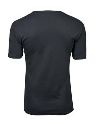 T-Shirt Rundhals Herren Dunkelgrau