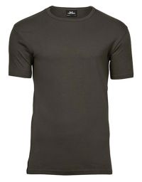 T-Shirt Rundhals Herren Olivgrün