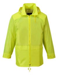 Arbeits Regenjacke Gelb