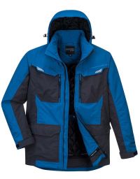 Winter Arbeitsjacke Blau