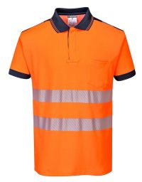 Warnschutz Poloshirt Herren