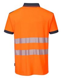 PW3 warning protection poloshirt short sleeve