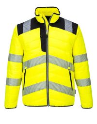 PW3 warning protection quilted jacket