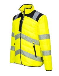 PW3 warning protection quilted jacket