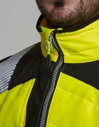 PW3 warning protection quilted jacket