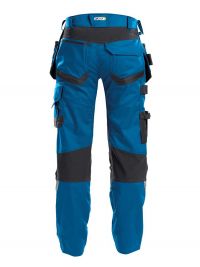 Dassy work pants Flux with stretch, holster pockets and knee pad pockets