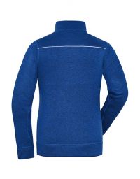 Ladies Workwear Knitted Fleece Jacket Solid