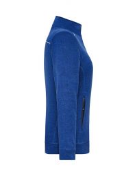 Ladies Workwear Knitted Fleece Jacket Solid