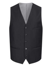 Anzugweste Schwarz